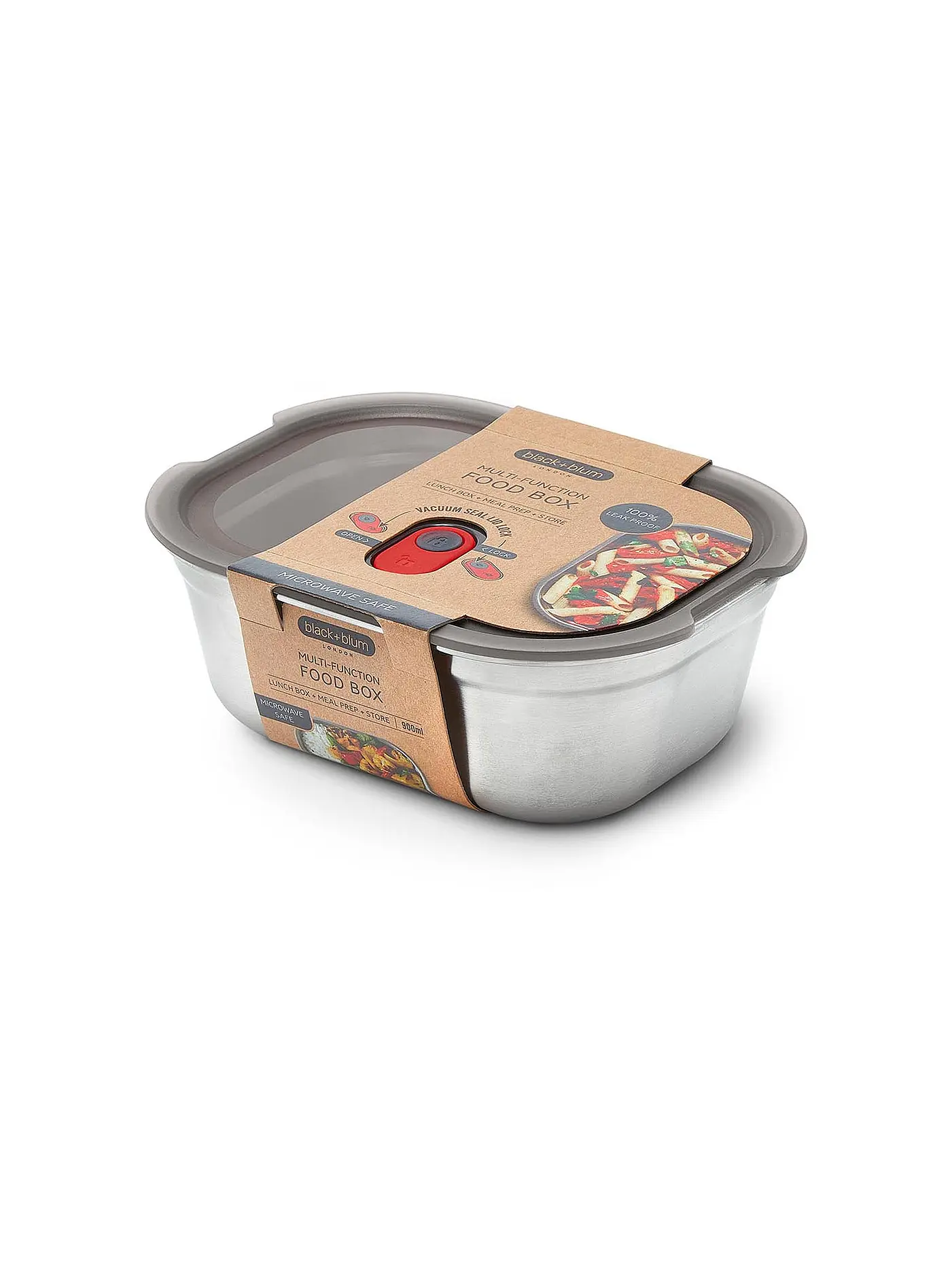 BLACK+BLUM | Multifunktionsbox 900ml Edelstahl | 